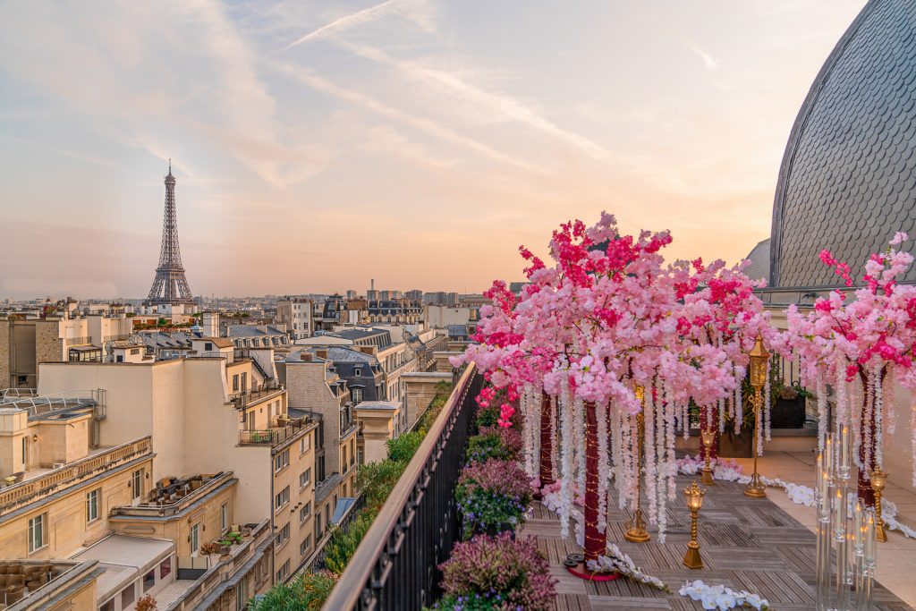 How to propose in Paris: Dream Marriage Proposals at the Peninsula Hotel private rooftop
