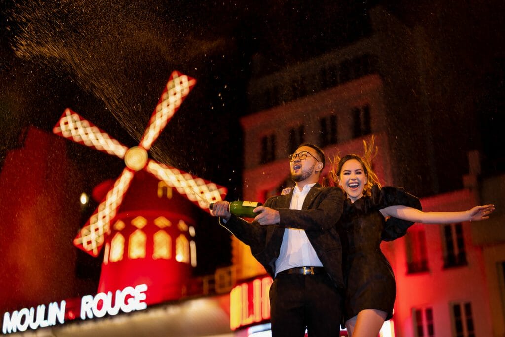 Epic Moulin Rouge Champagne Pop photos