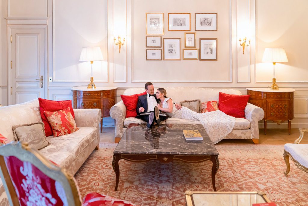 Paris celebrity photographer Cengiz hotel photoshoot