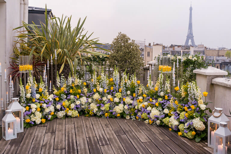 best private rooftops in Paris for marriage proposals