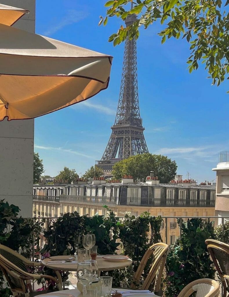 Best restaurants with Eiffel Tower view
