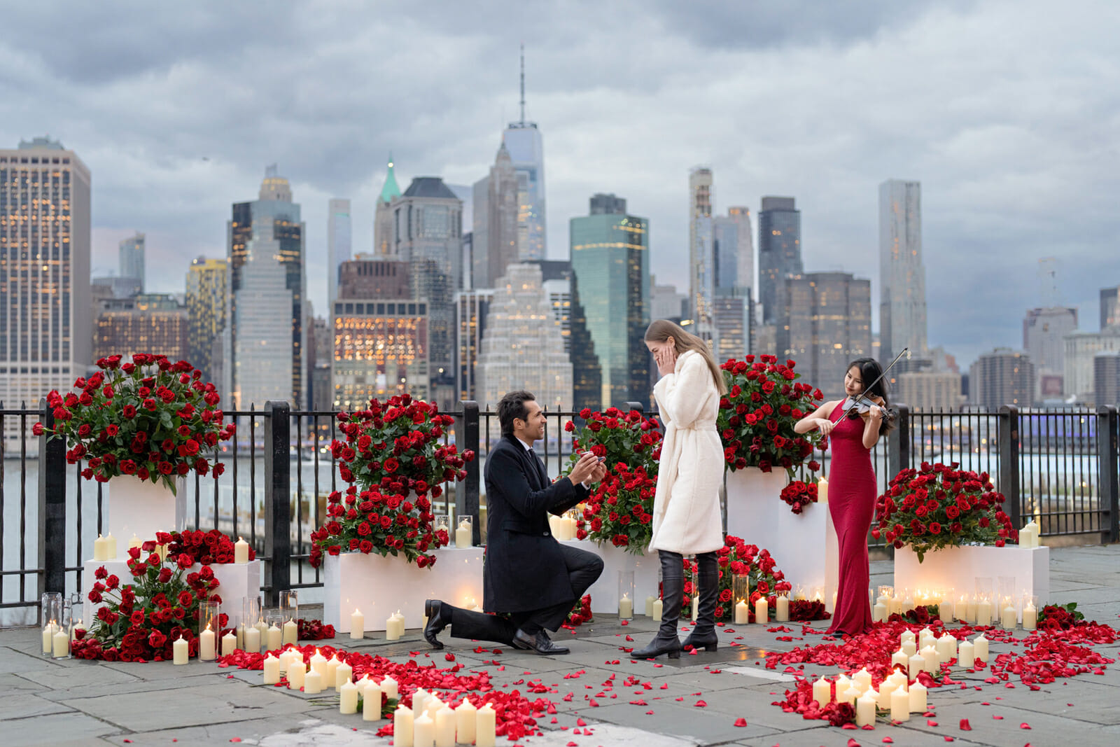 Best NYC luxury marriage proposal ever