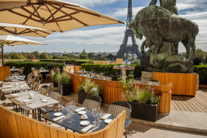 Café de l'Homme Best Restaurants with Eiffel Tower View