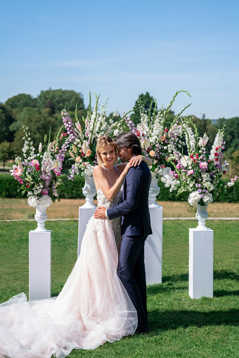gorgeous wedding venues in French castle