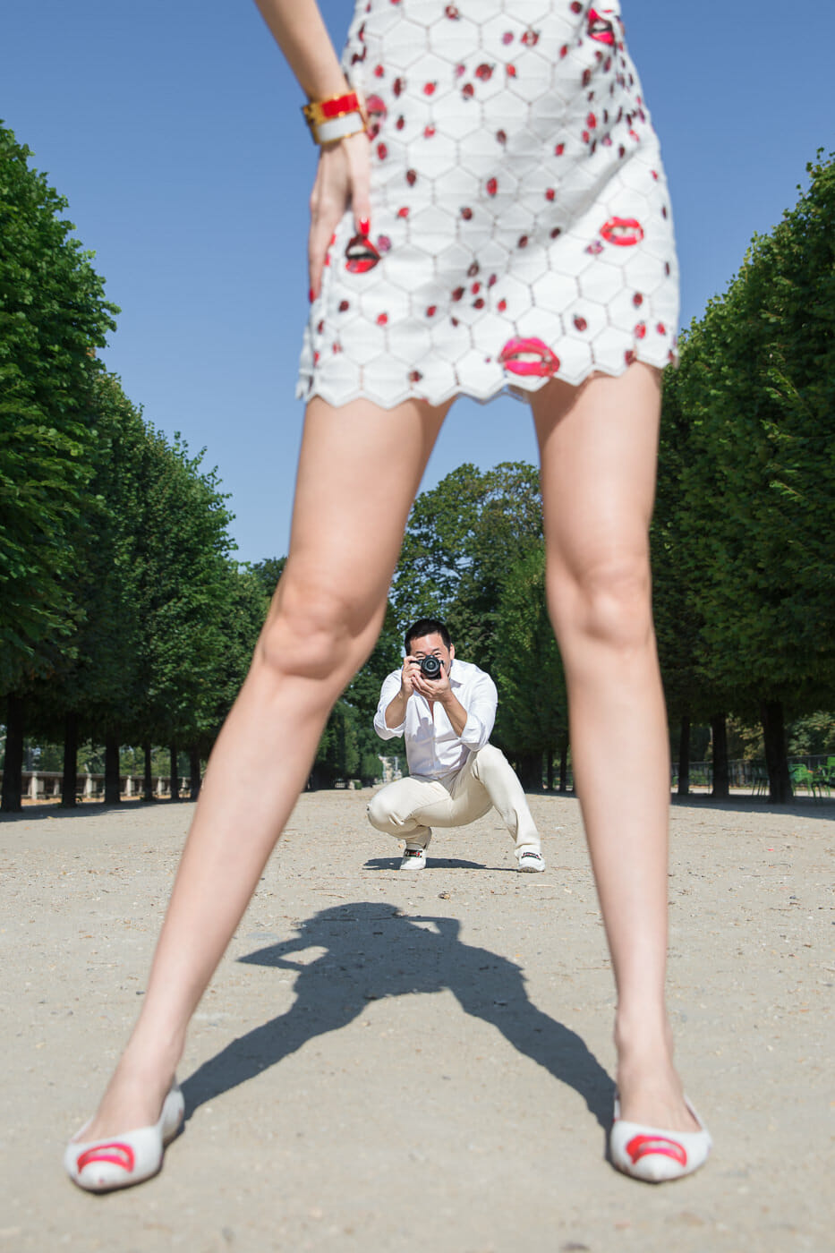 Editorial photo ideas in Paris for couples