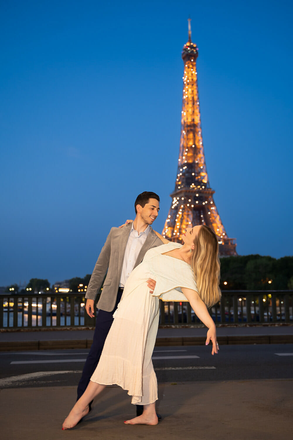 Eiffel Tower nighttime shoot