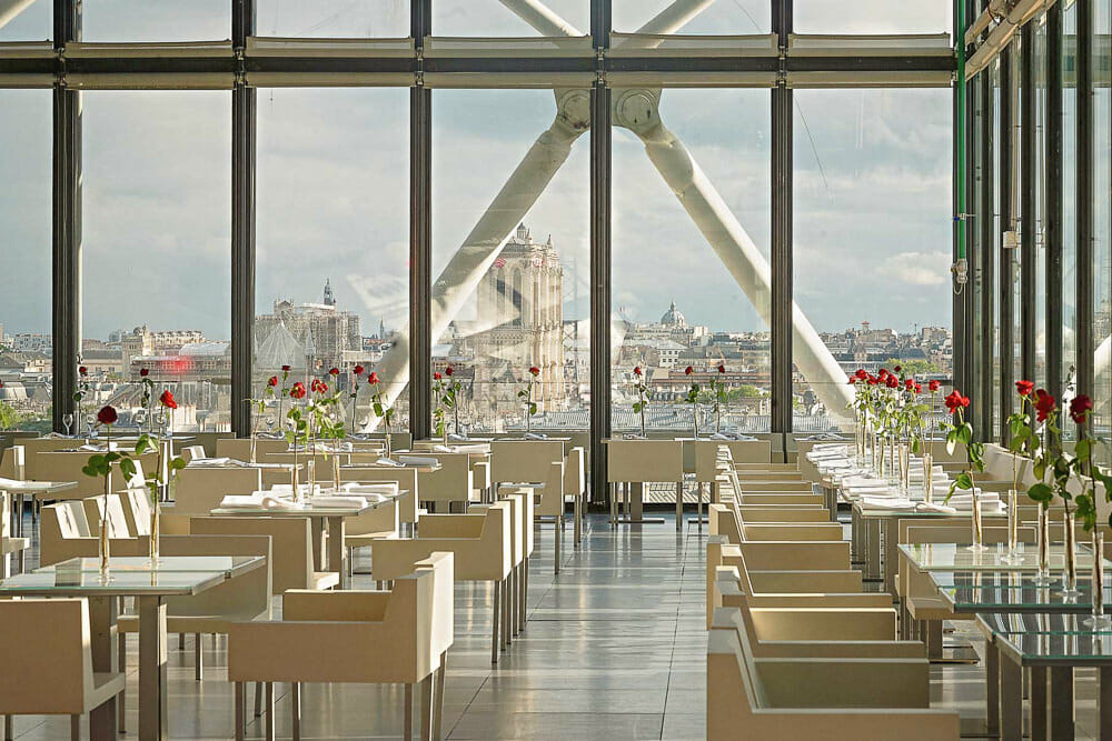 Georges Paris — Restaurants with Eiffel Tower View