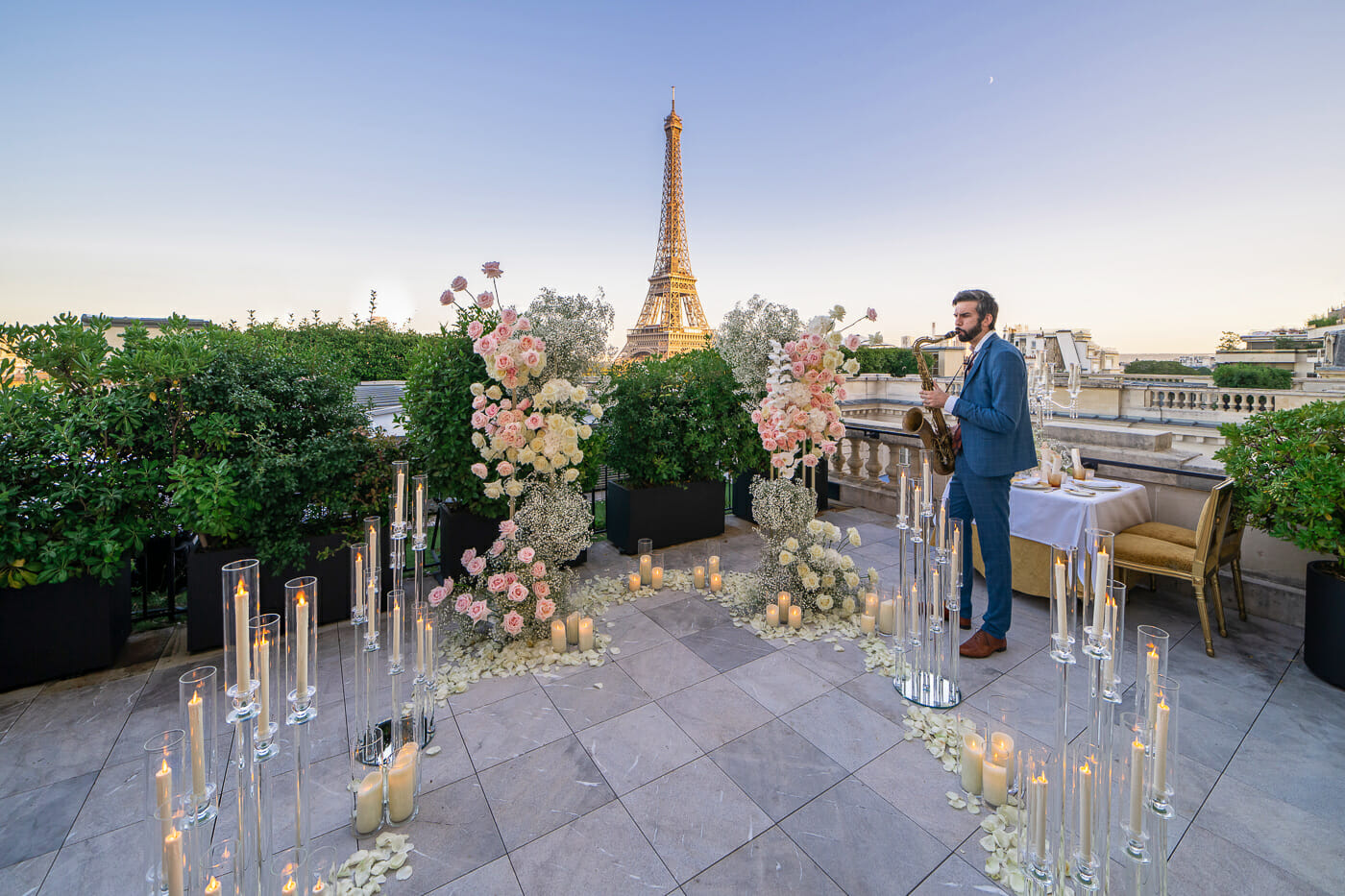 Shangri La Paris proposal