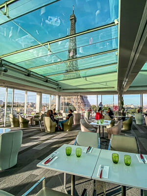 Paris couple package best restaurants with Eiffel Tower view