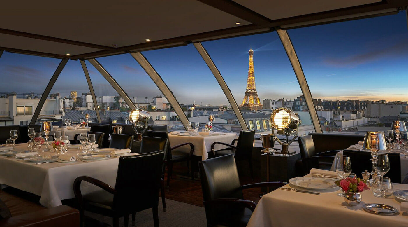 Paris Restaurants with a view of the Eiffel Tower