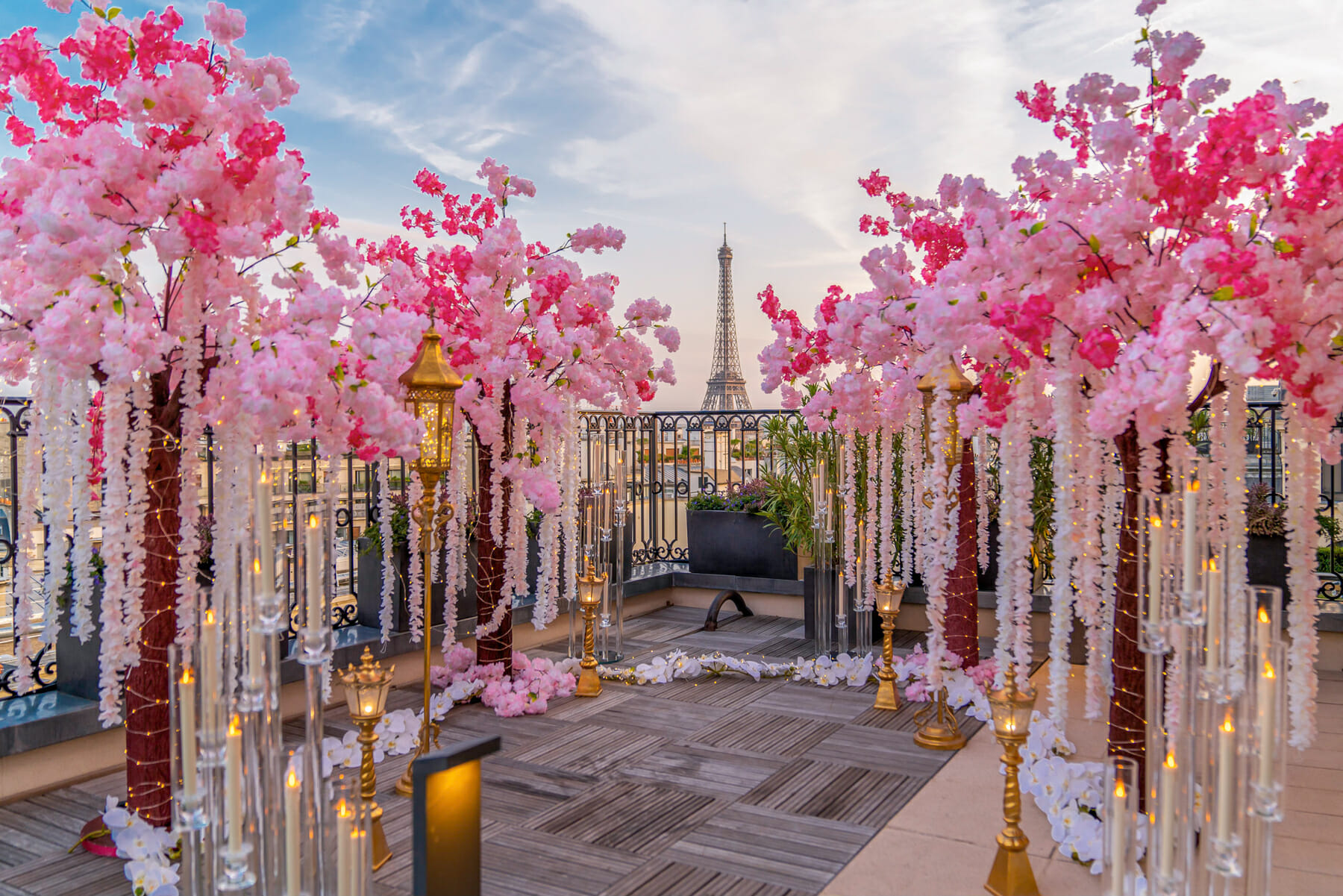 Secret Table Peninsula Paris: cherry blossoms season proposal