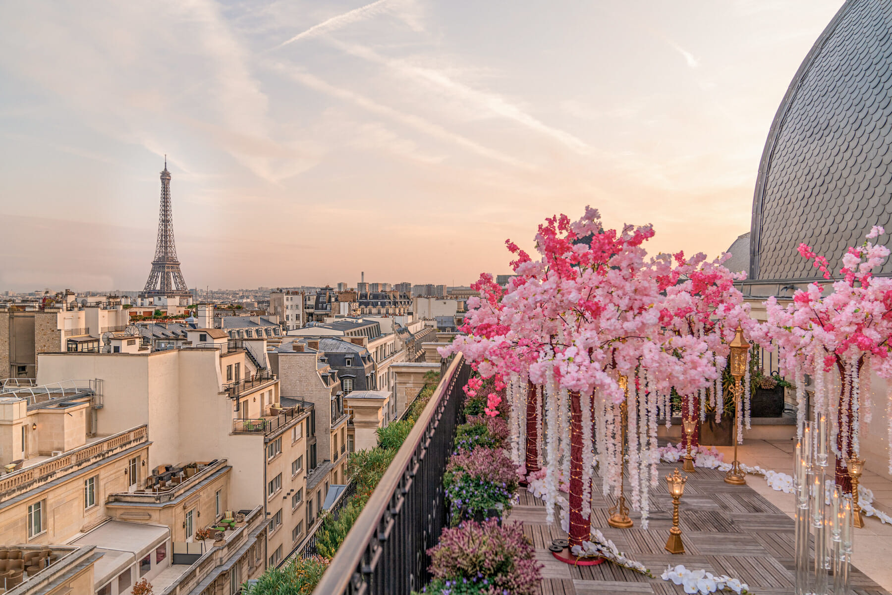 Secret Table Peninsula Paris: cherry blossoms season proposal
