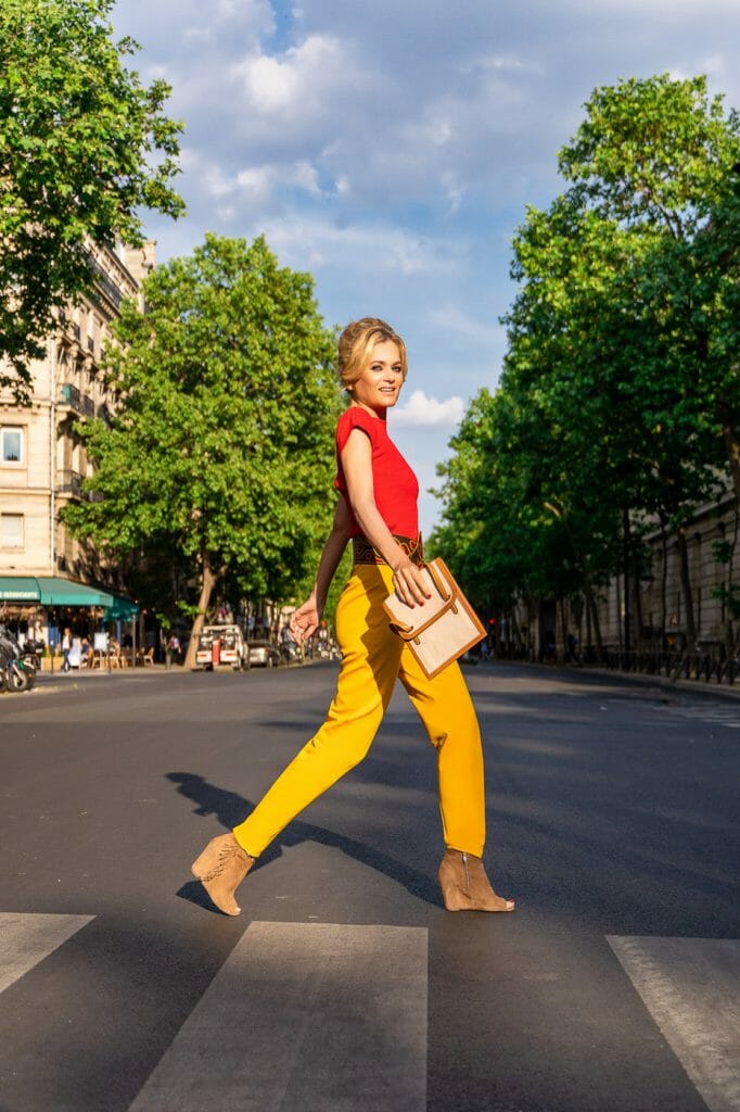 Solo portrait shoot in Paris