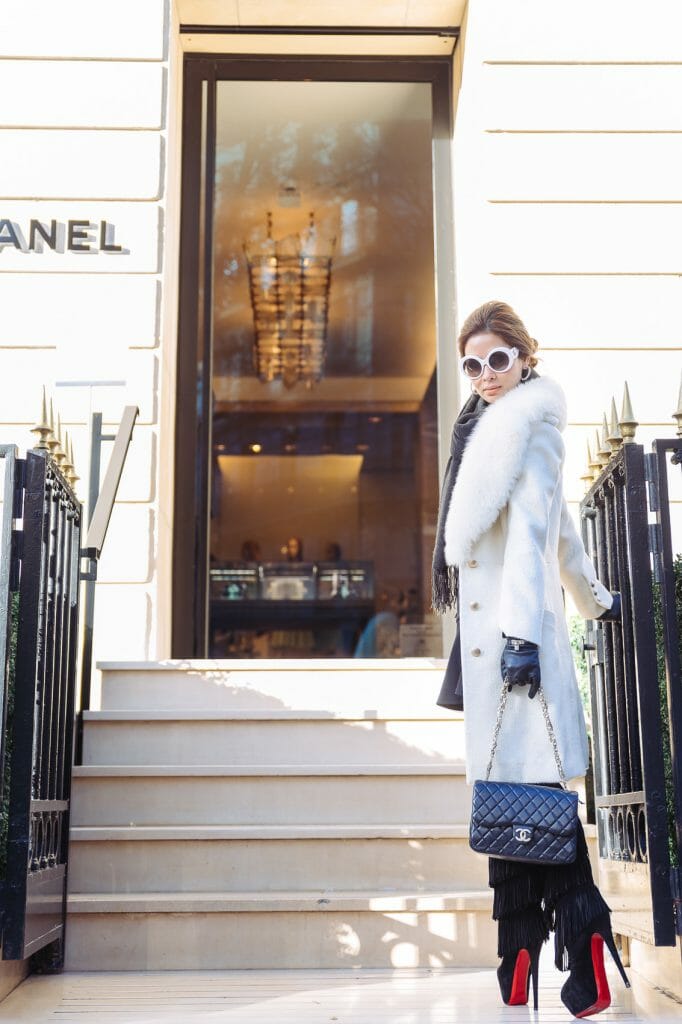 Solo portraits in Paris at Chanel Rue Cambon