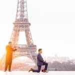 The Trocadero Photo Shoot Proposal at the Eiffel Tower
