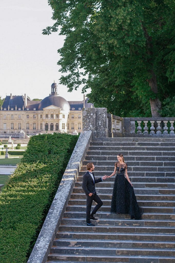 chateau vaux le vicomte marriage proposal