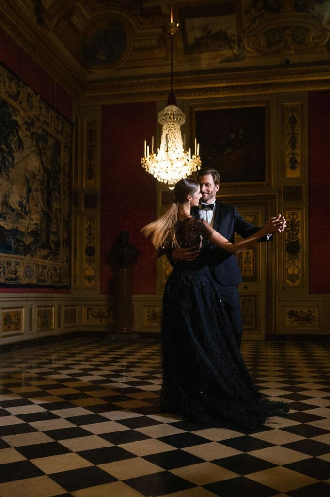 chateau vaux le vicomte marriage proposal