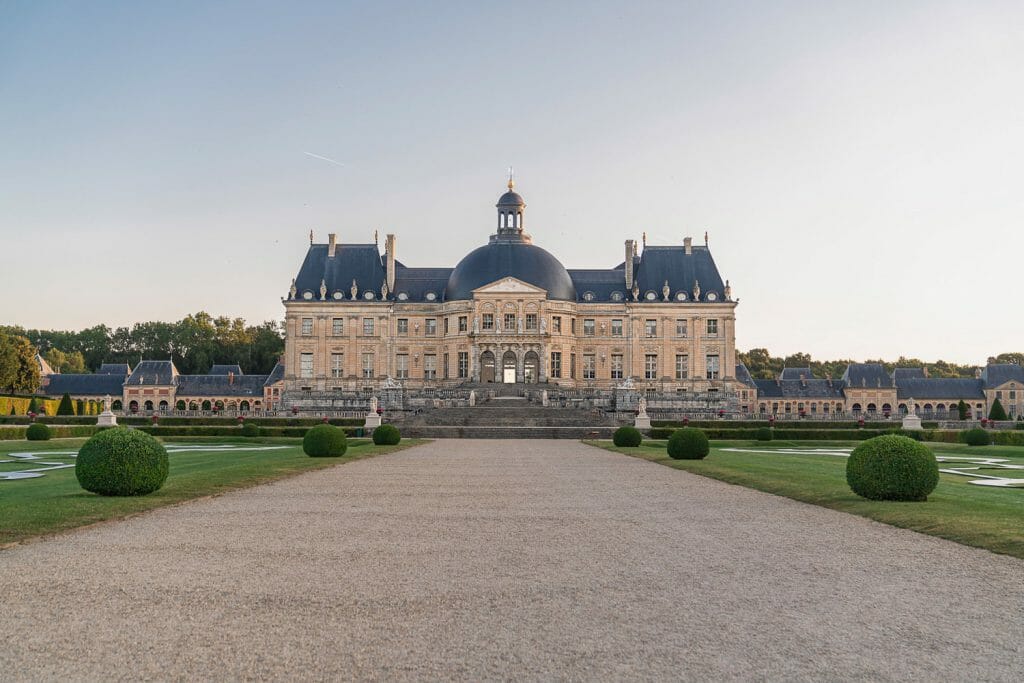 chateau vaux le vicomte marriage proposal