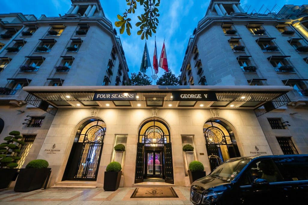 Four Seasons Hotel George V Paris Wedding venue