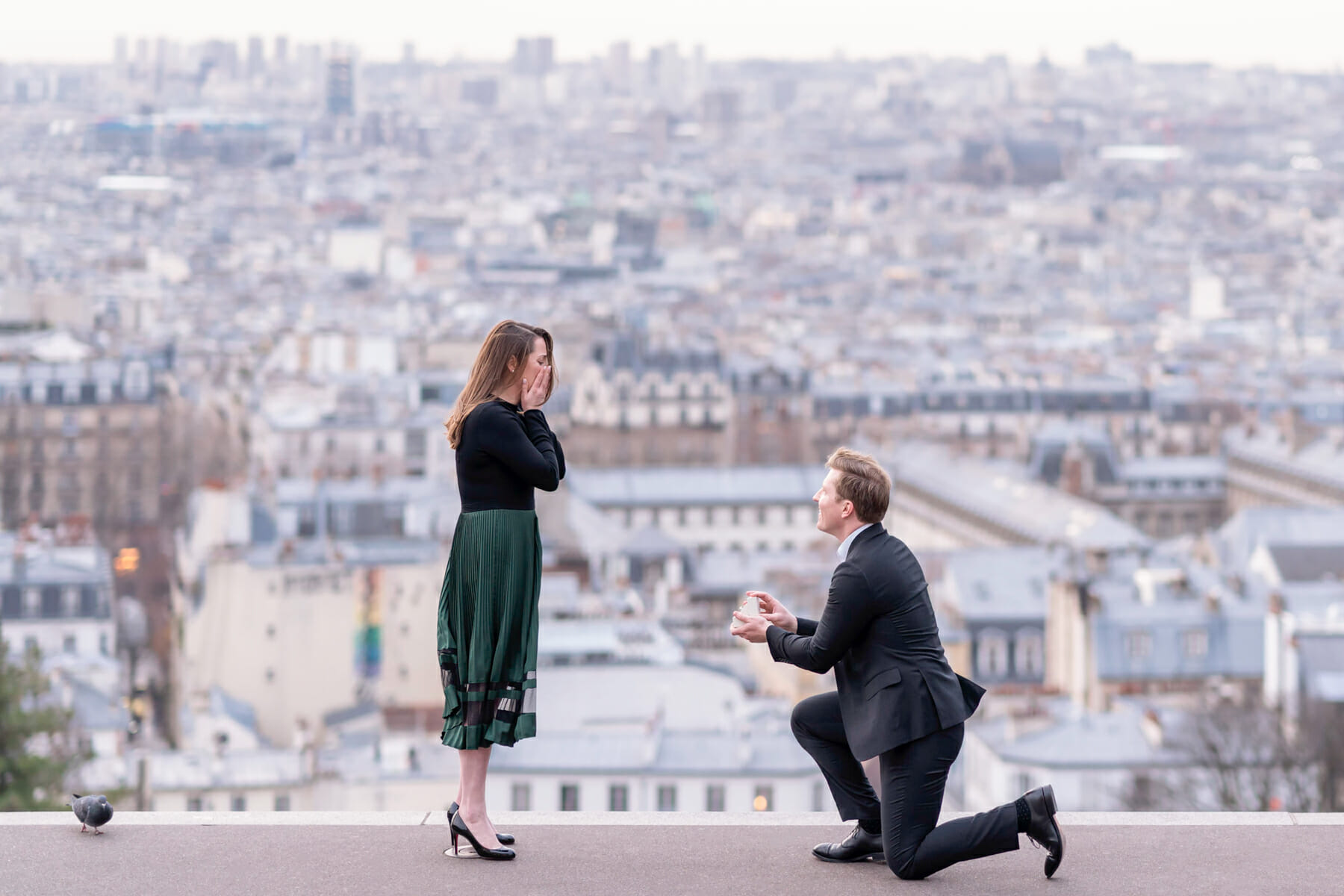 How to propose during a photoshoot in Paris