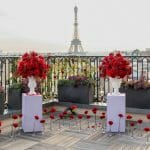 Private Eiffel Tower proposal on the Secret Table