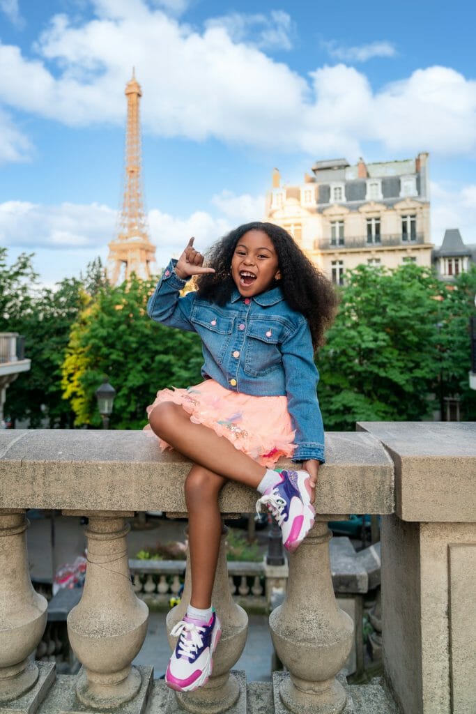 Fotografin in Paris, Frankreich Juliana