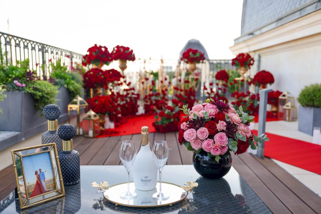 Best Paris proposal packages with Eiffel Tower view